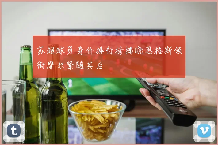 苏超球员身价排行榜揭晓恩格斯领衔摩尔紧随其后